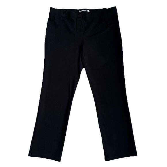 Betabrand Pants Women's XXL Black Work Casual Yoga Dress Tapered 29.5” Inseam - Picture 1 of 11